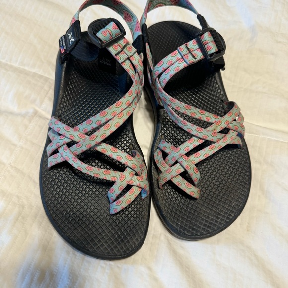 Chaco Watermelon Sandals - Size 8 - Picture 3 of 8